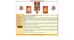 Desktop Screenshot of myhindupriest.com