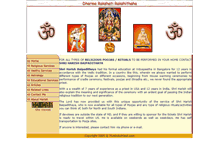 Tablet Screenshot of myhindupriest.com
